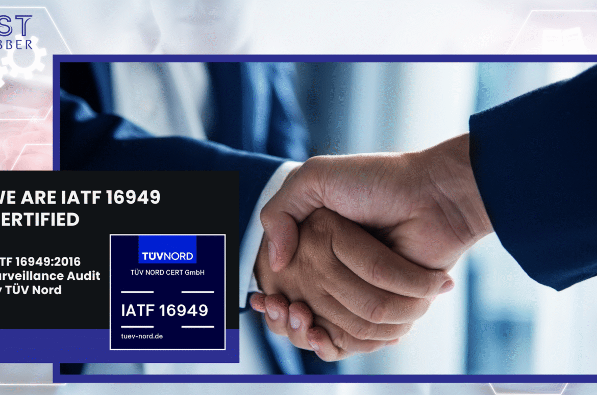 DS Techno Rubber Successfully Completes IATF 16949:2016 Surveillance Audit